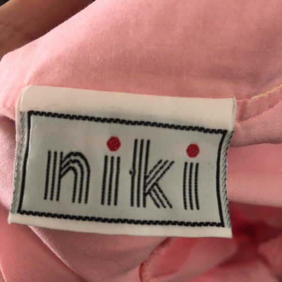 Adorable Pink Vintage Dress with Eyelet Details - Picture 6 of 8